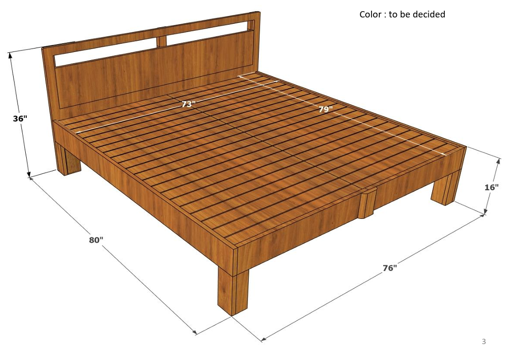 Ubyld Monarch King Cot