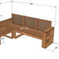 Linea L-Shape Sofa