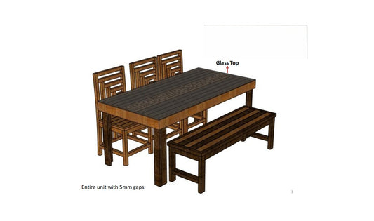 Oak & Echo Dining Set