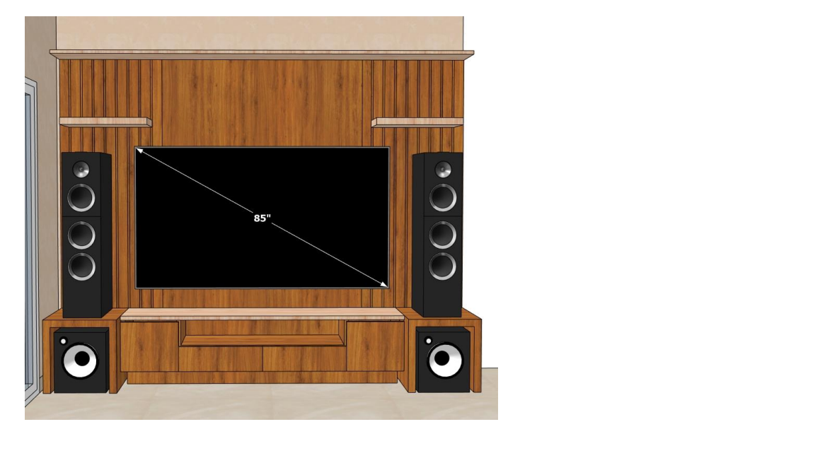 Orvella TV Console