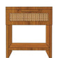 Cane Nest Bedside Table