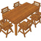 Cane Haven 6-Seater Dining Set