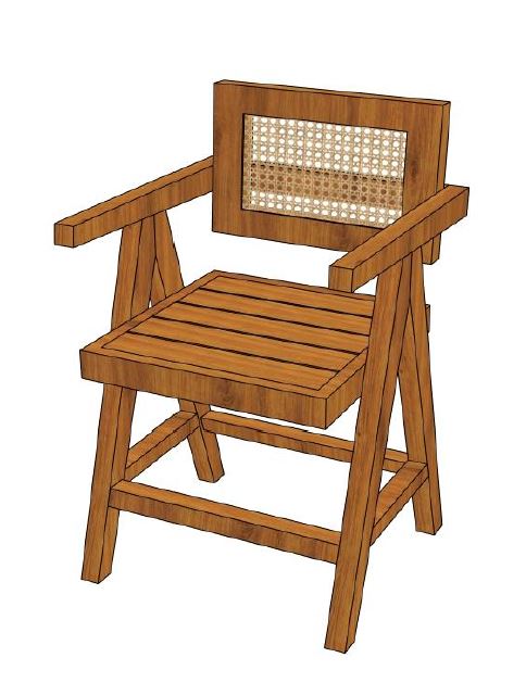 Cane Haven 6-Seater Dining Set