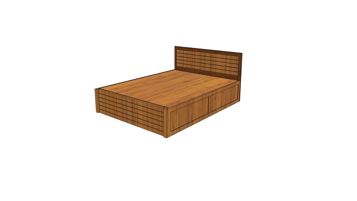 Ubyld Optima Hydraulic Storage Queen Bed