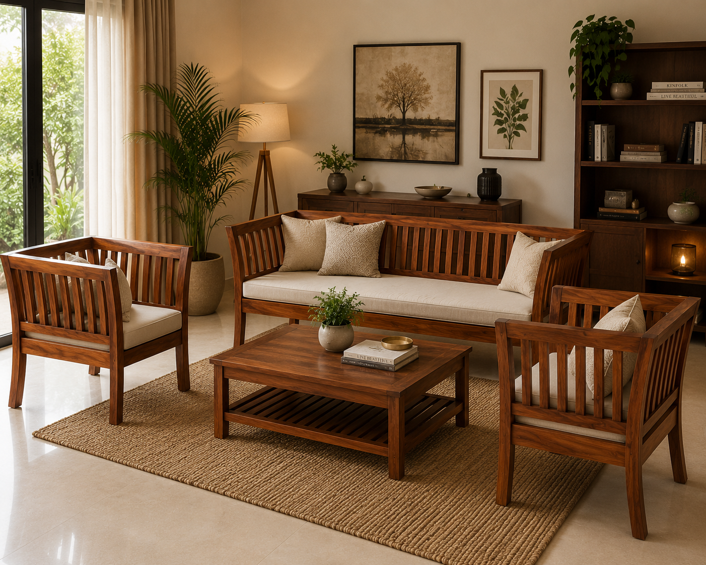 Ridgemont-5 Seater Sofa Set