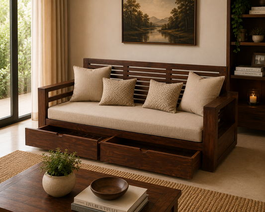 Rooney-3 Seater Sofa With Storage