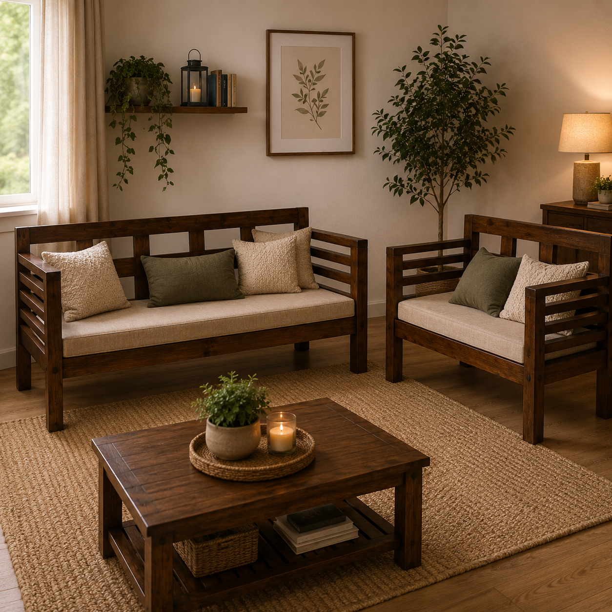 Santillo - 5 Seater Sofa Set