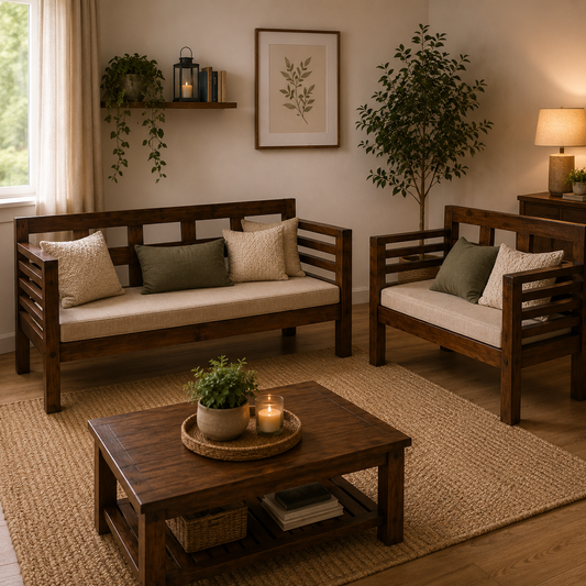 Santillo - 5 Seater Sofa Set