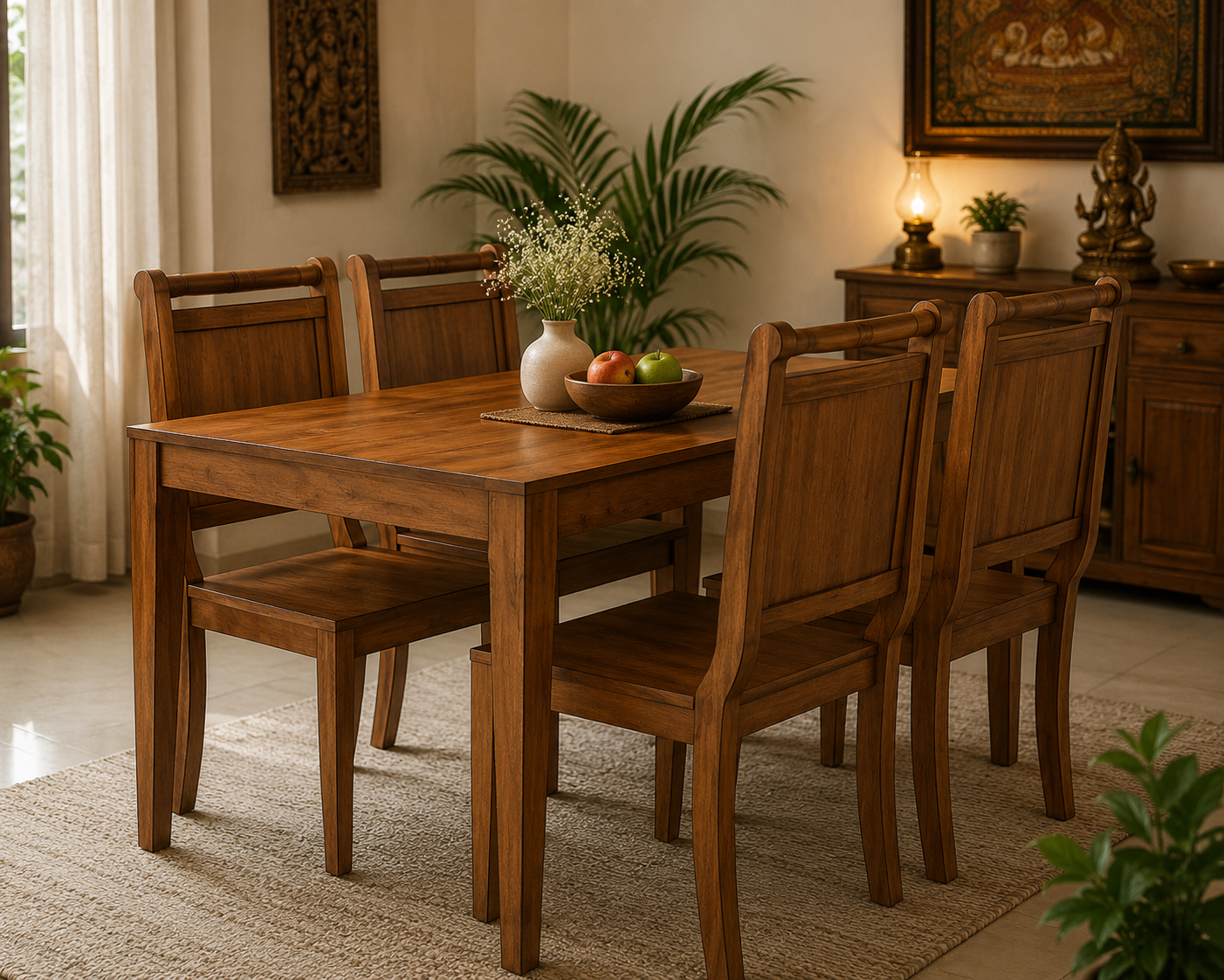 Ubyld Astera 4 Seater Dining Set