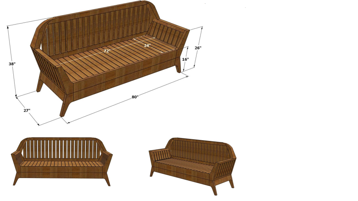 Ubyld Velmora 3+2 Sofa Set