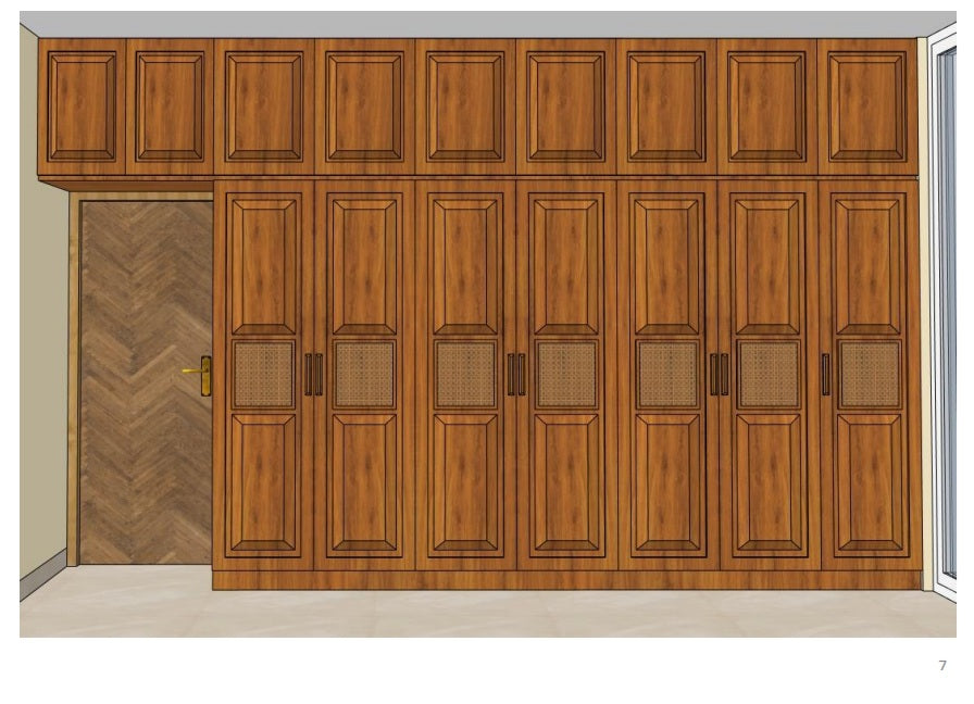 Canora Heritage Wardrobe-A Mammoth 12 ft Wardrobe