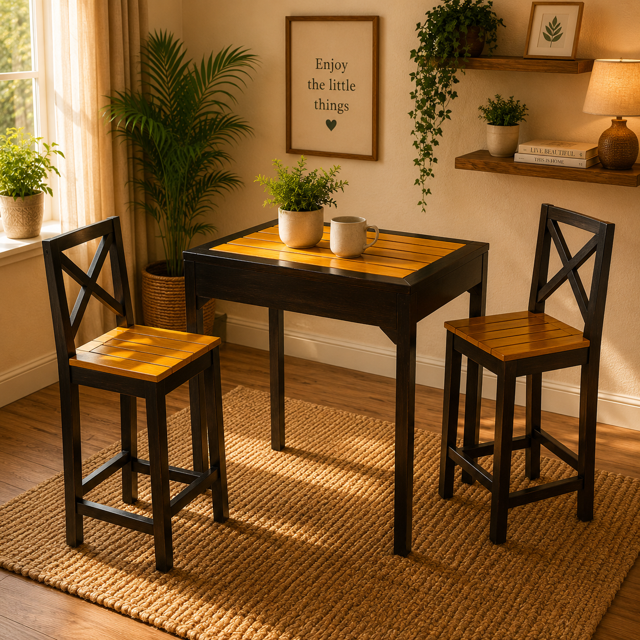 Vida - High Dining Set - 2 Seater