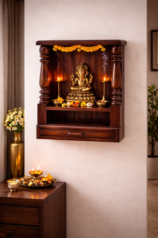 Vindhya -Wall Mount Pooja Unit