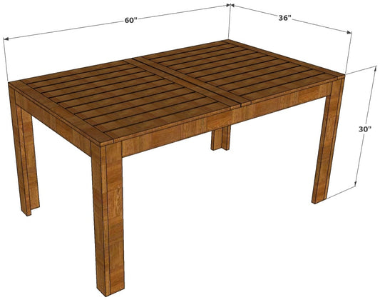 Ubyld Verna - 4 seater dining table