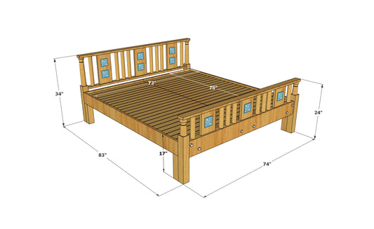 Aurelius Tilewood King Bed
