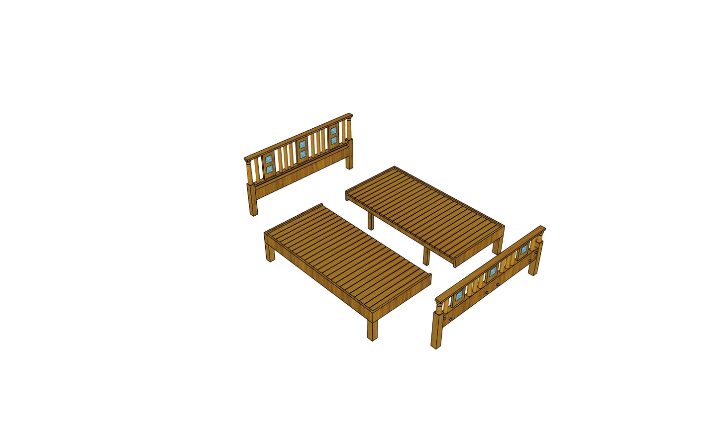 Aurelius Tilewood Queen Bed