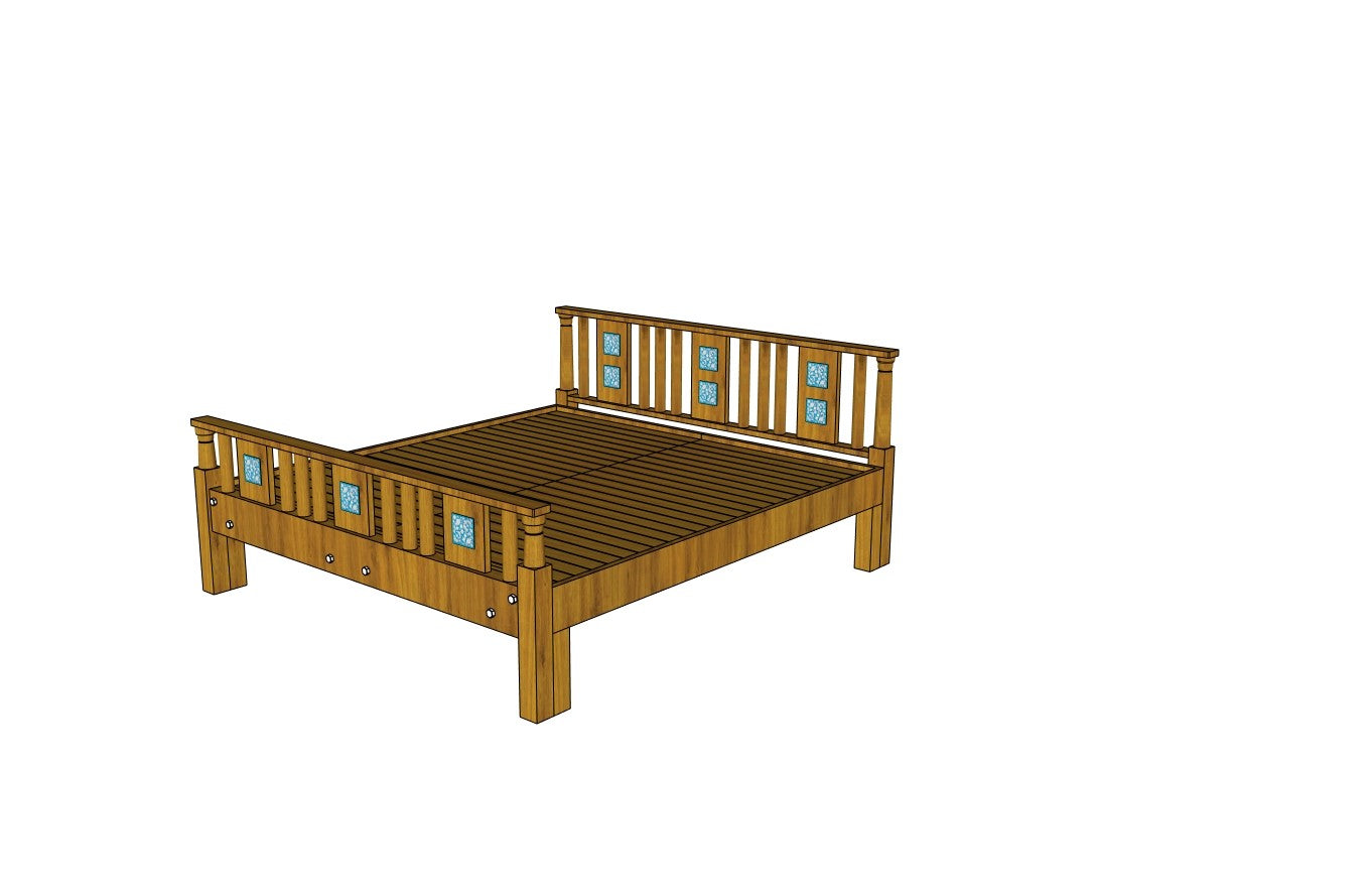Aurelius Tilewood Queen Bed