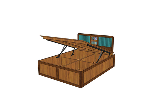 Ubyld AzureCrest Signature QUEEN Bed