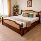 Serene Rattan Storage King Cot
