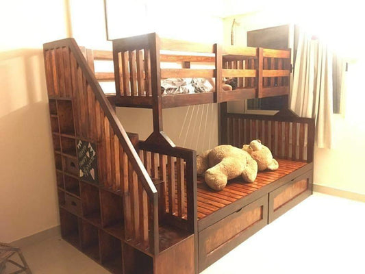 Rowly-Bunker Bed With Storage