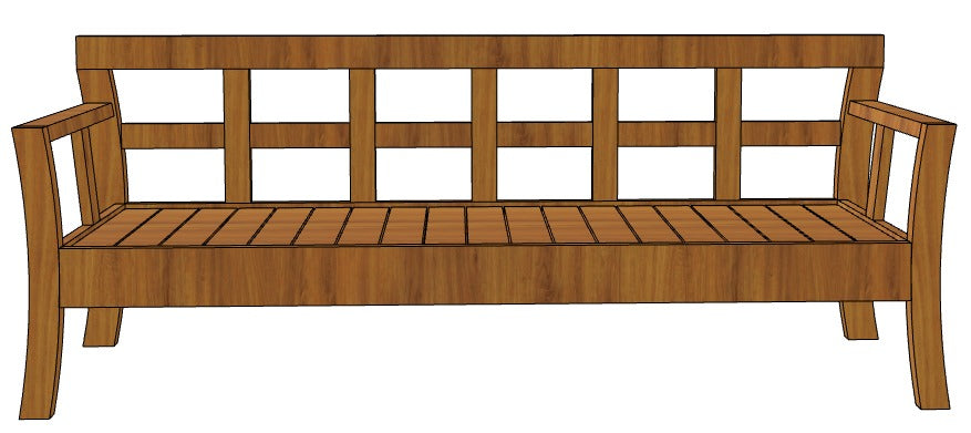 Galena-3 Seater Sofa