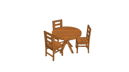 Ubyld Harmony Round Dining Set