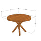 Ubyld Harmony Round Dining Set