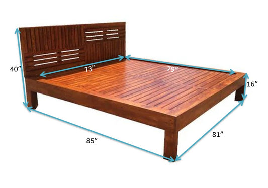 Autrey King Platform Cot