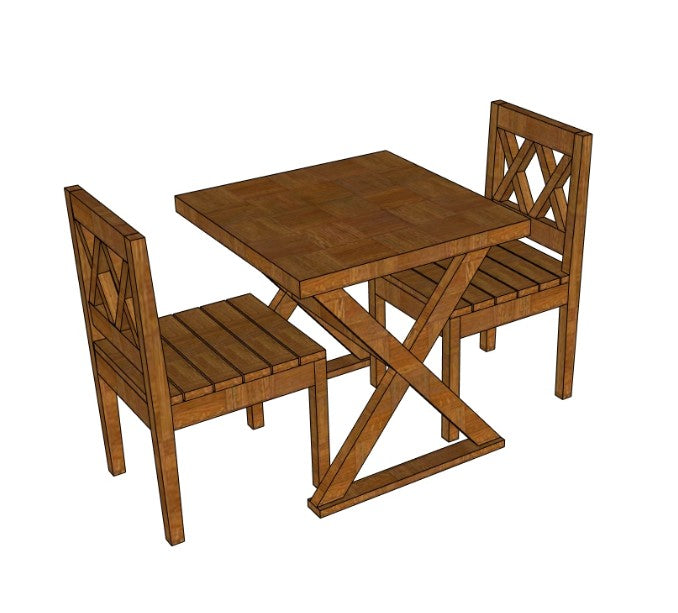 Altoor-2 Seater Dining Set