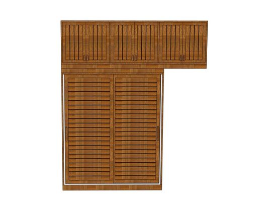 Minimalist Loft Wardrobe