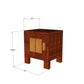 Minato-Bedside Table