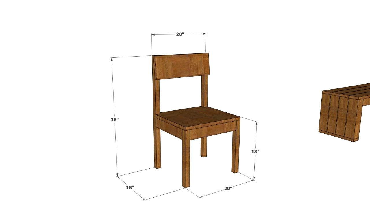 Athira-4 Seater Dining Set