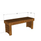 Swaraa- Ethnic 4 Seater Diner With Bench