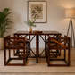 Wilhelm-4 Seater Dining Set