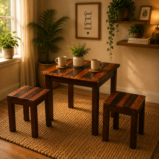 Yonese-2 Seater Dining Set