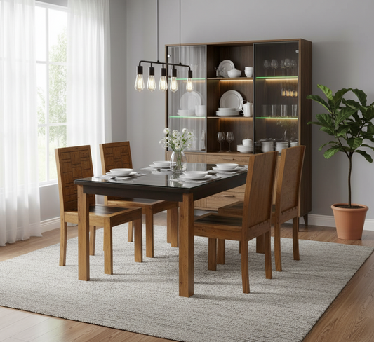 Ahim-4 Seater Dining Set