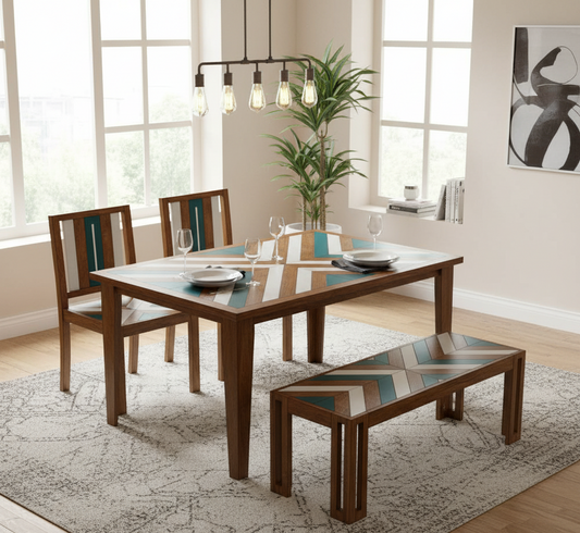 Alana -4 Seater Dining Set