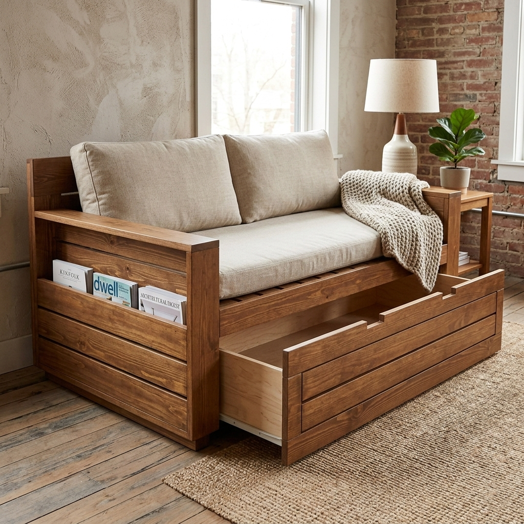 Ardith-2 Seater Sofa With Storage