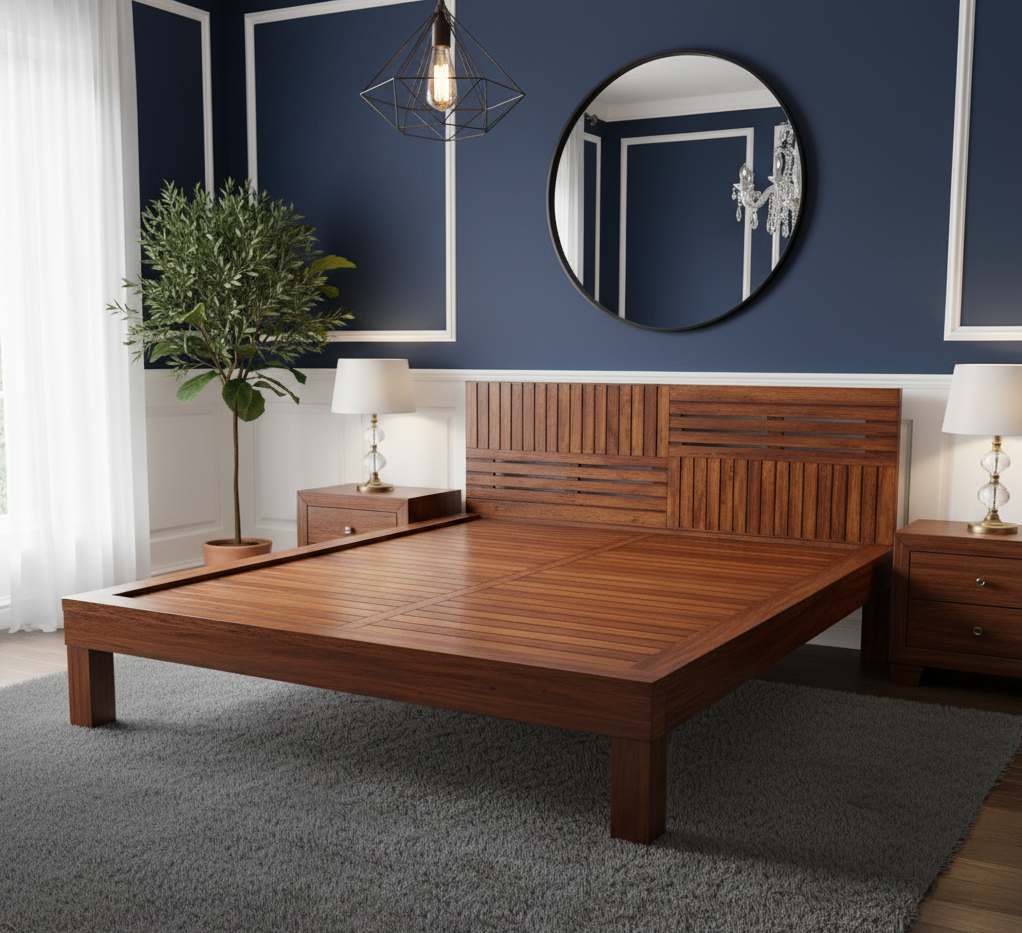 Autrey Queen Platform Cot