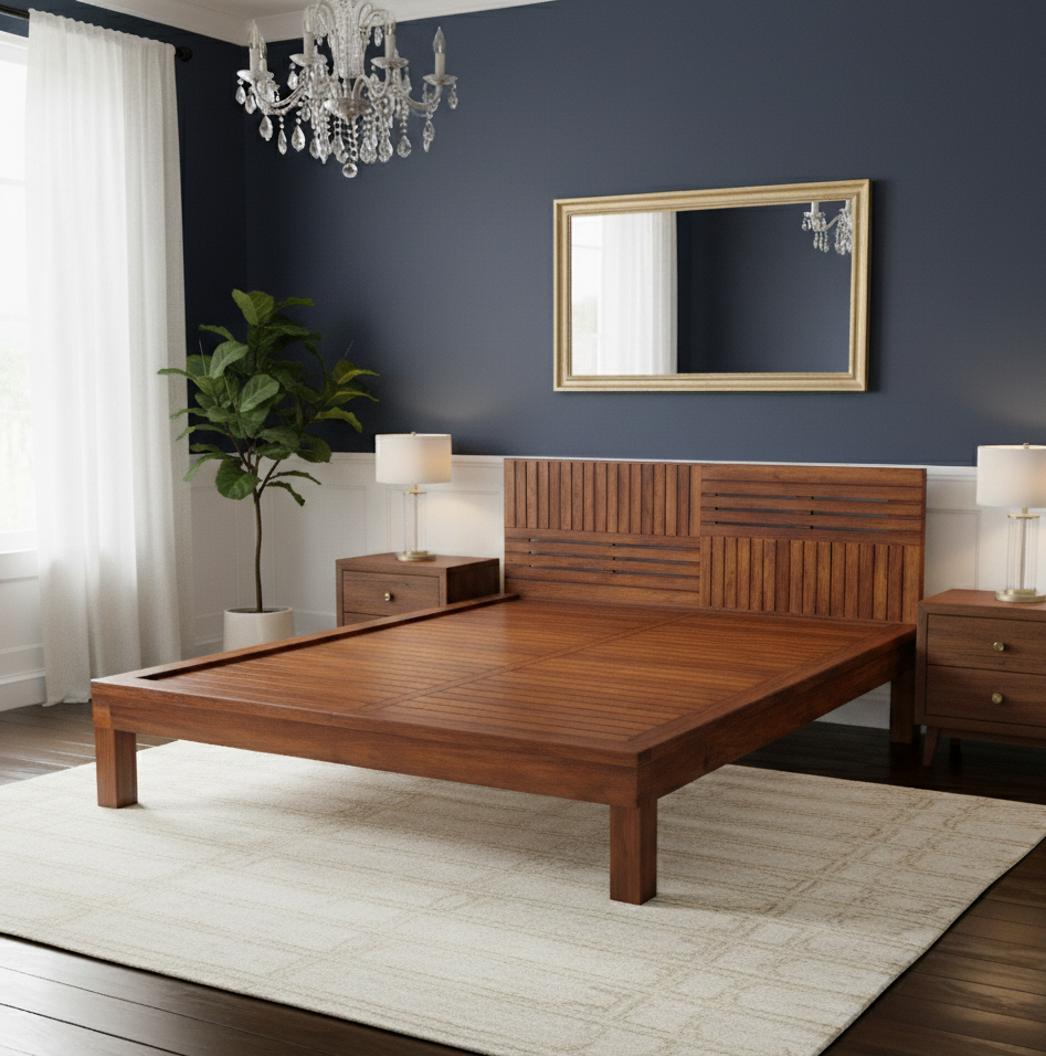 Autrey Queen Platform Cot