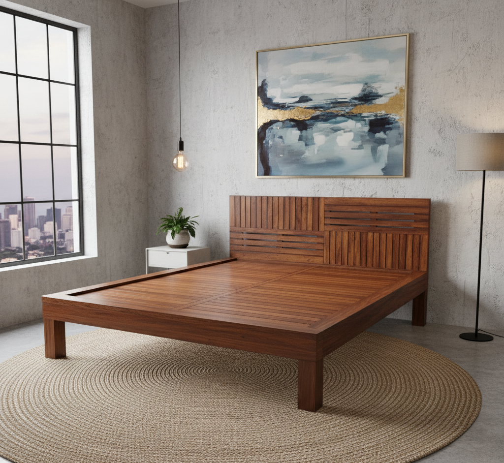 Autrey Queen Platform Cot