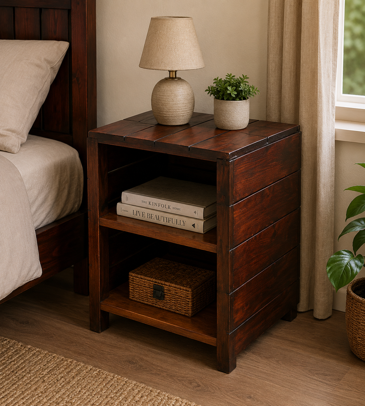 Armor- Bedside Table