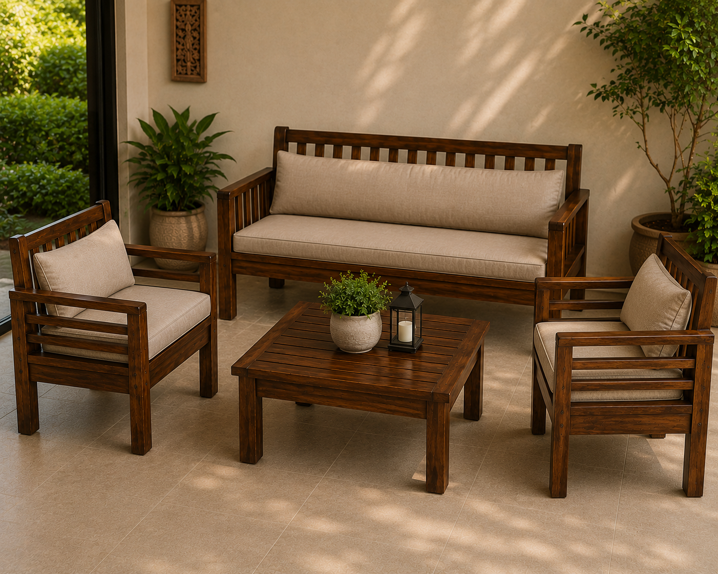 Buxton-5 Seater Sofa Set