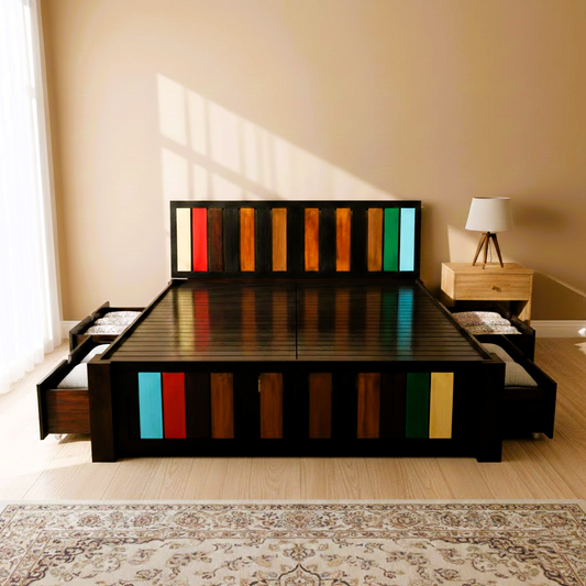 Catalon Queen With Four Drawers