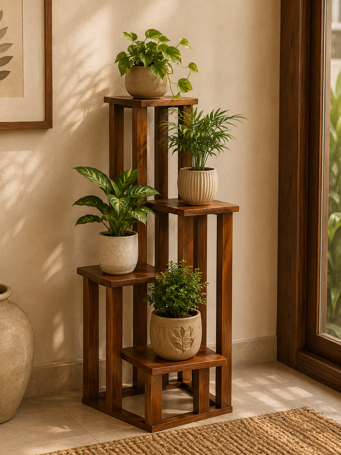 Corbett-Entryway Planter Stand
