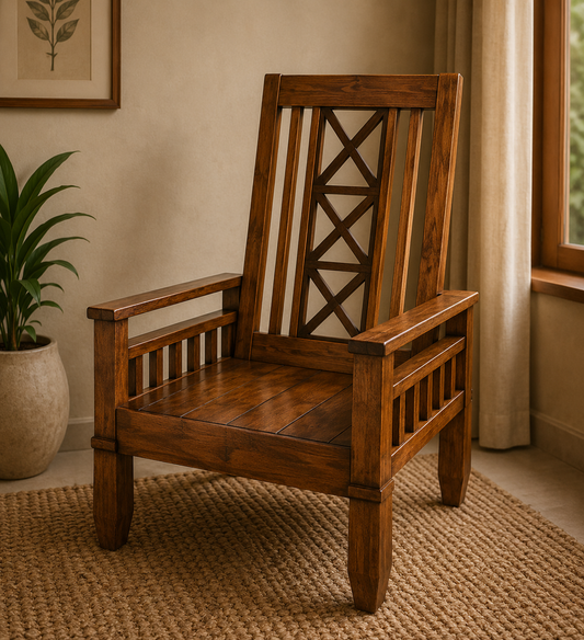 Corrine-Stylish Wing Chair