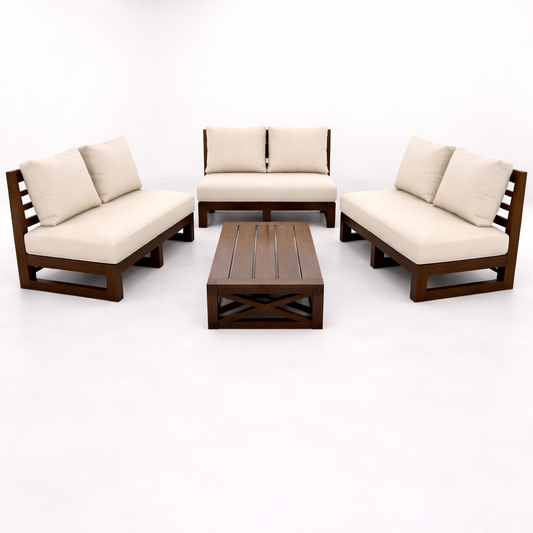 Davenport- 6 Seater Sofa With A Table