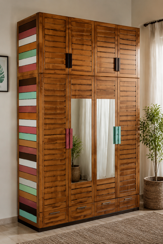 Deren-Cupboard With Mirrors