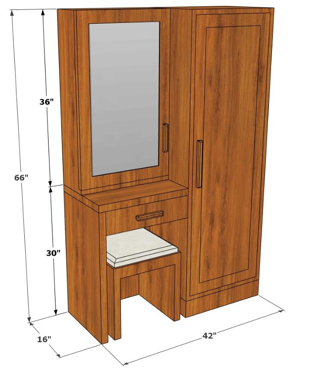 Ubyld Ravelle Dressing Unit