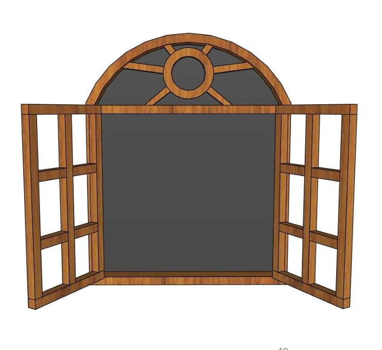 Ubyld Arched Royale – Faux Window